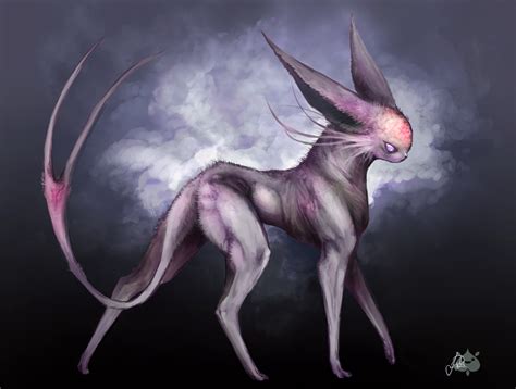 espeon fan art|realistic espeon.